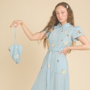 Samantha Pleet Picnic Dress Sz2